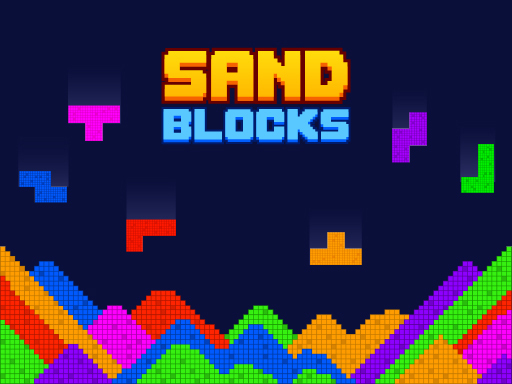 Sand Blocks 게임하기 – 테트리스 스타일 모래 블록 라인 완성 퍼즐