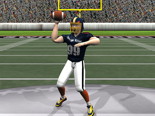 Quarterback 게임하기 실제 게임 화면
