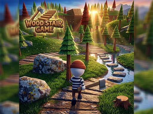 Wood Stair Game 게임하기 – 타이밍 아이템 수집 퍼즐