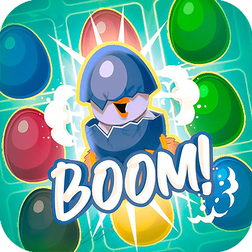 Candy Egg Blast 장애물 회피 퍼즐 플레이 화면