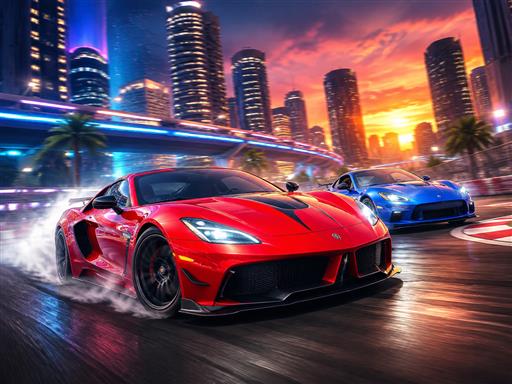 Extreme Gear Shift Racing 플래시게임 – 2인용 레이싱 바로하기