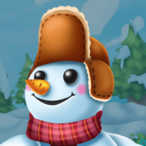 Build a Snowman 피하기 합성 플레이 화면